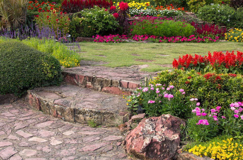 Gepflegter Garten